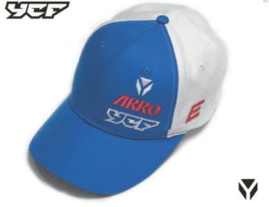 YCF Kappe Blau / Weiss CYCF04-BL