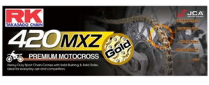 RK Kette 420 MXZ Heavy Duty Gold RK420MXZ